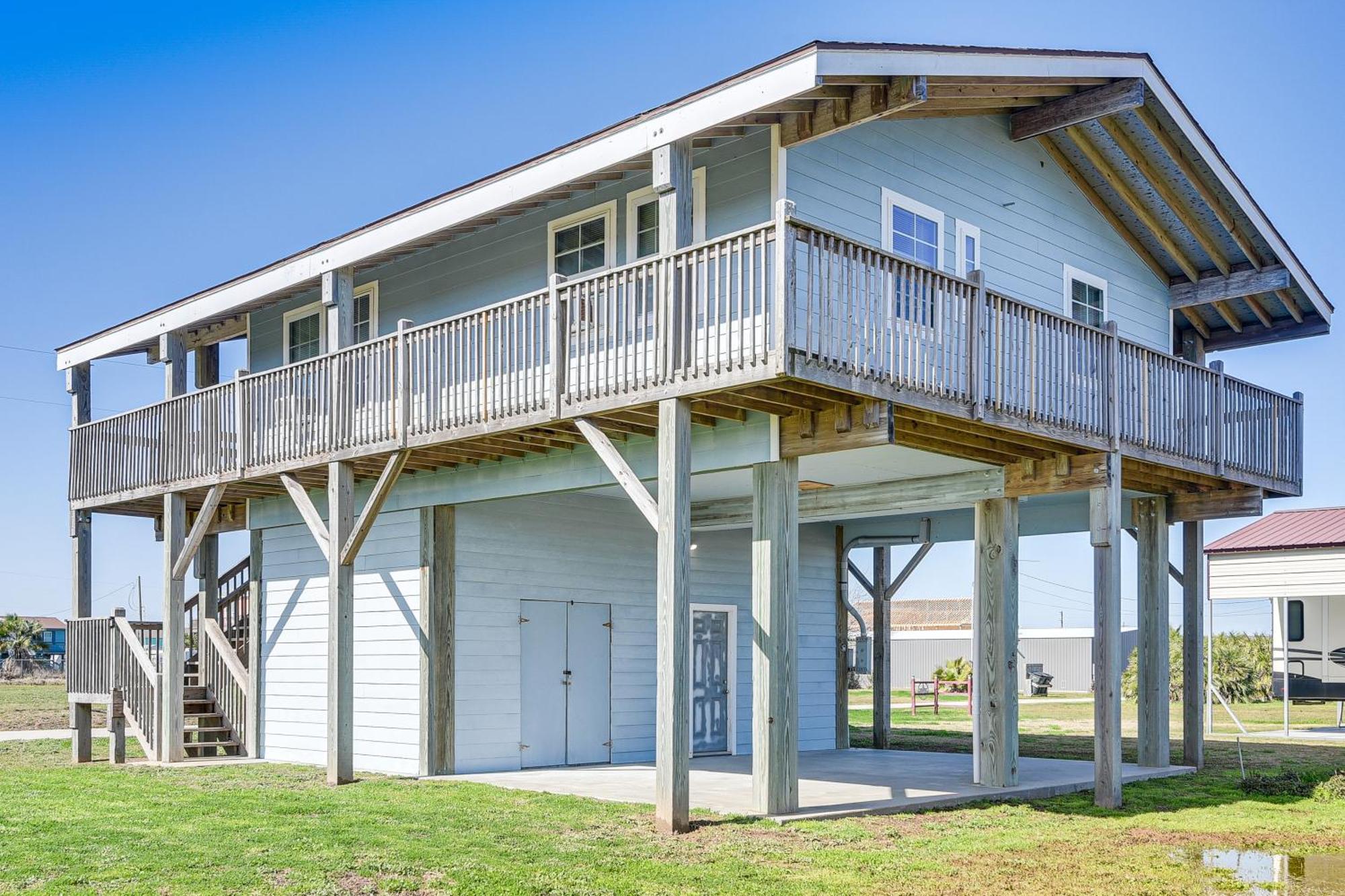 Crystal Beach Home With 2 Grills Walk To Shore! Exteriér fotografie