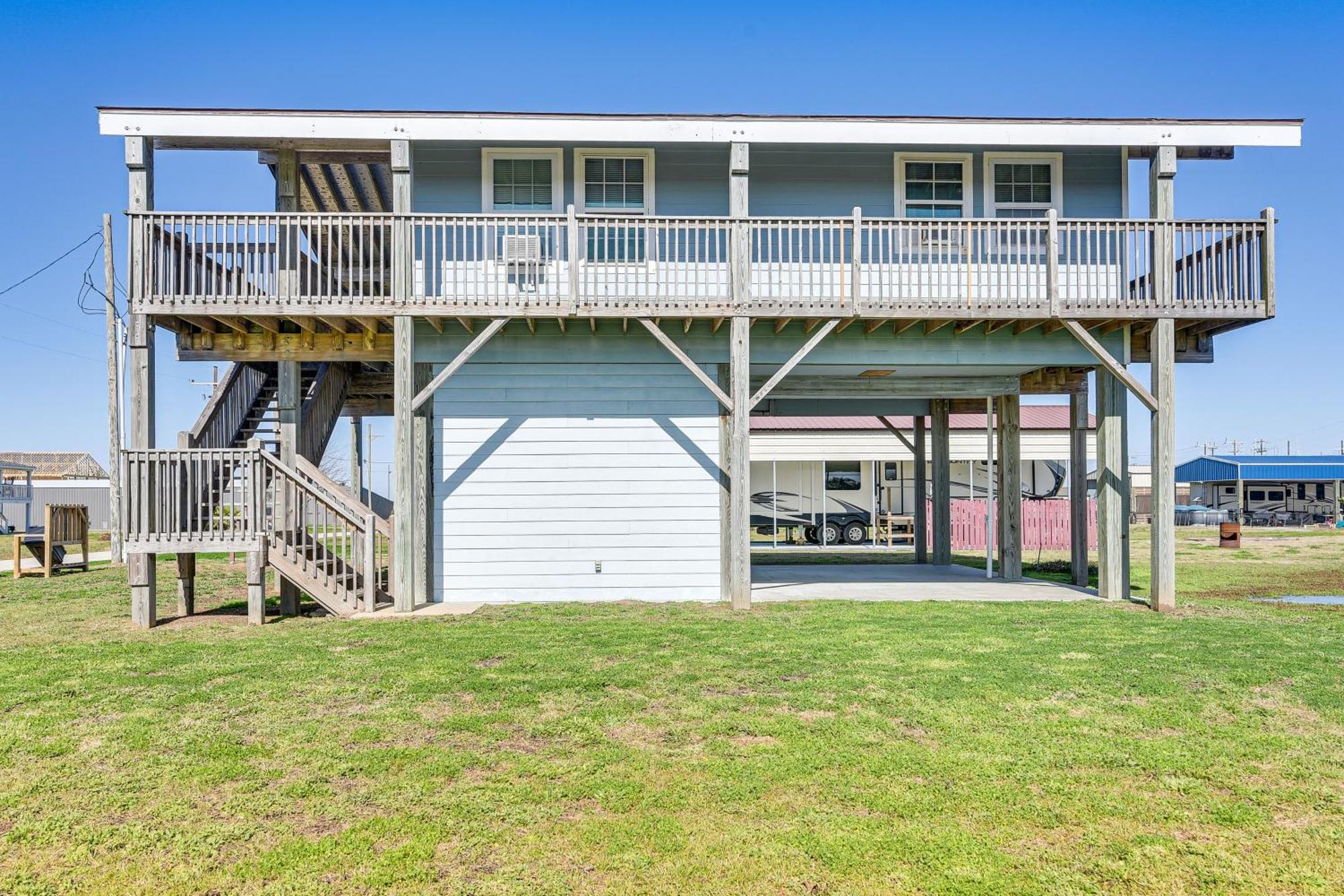 Crystal Beach Home With 2 Grills Walk To Shore! Exteriér fotografie